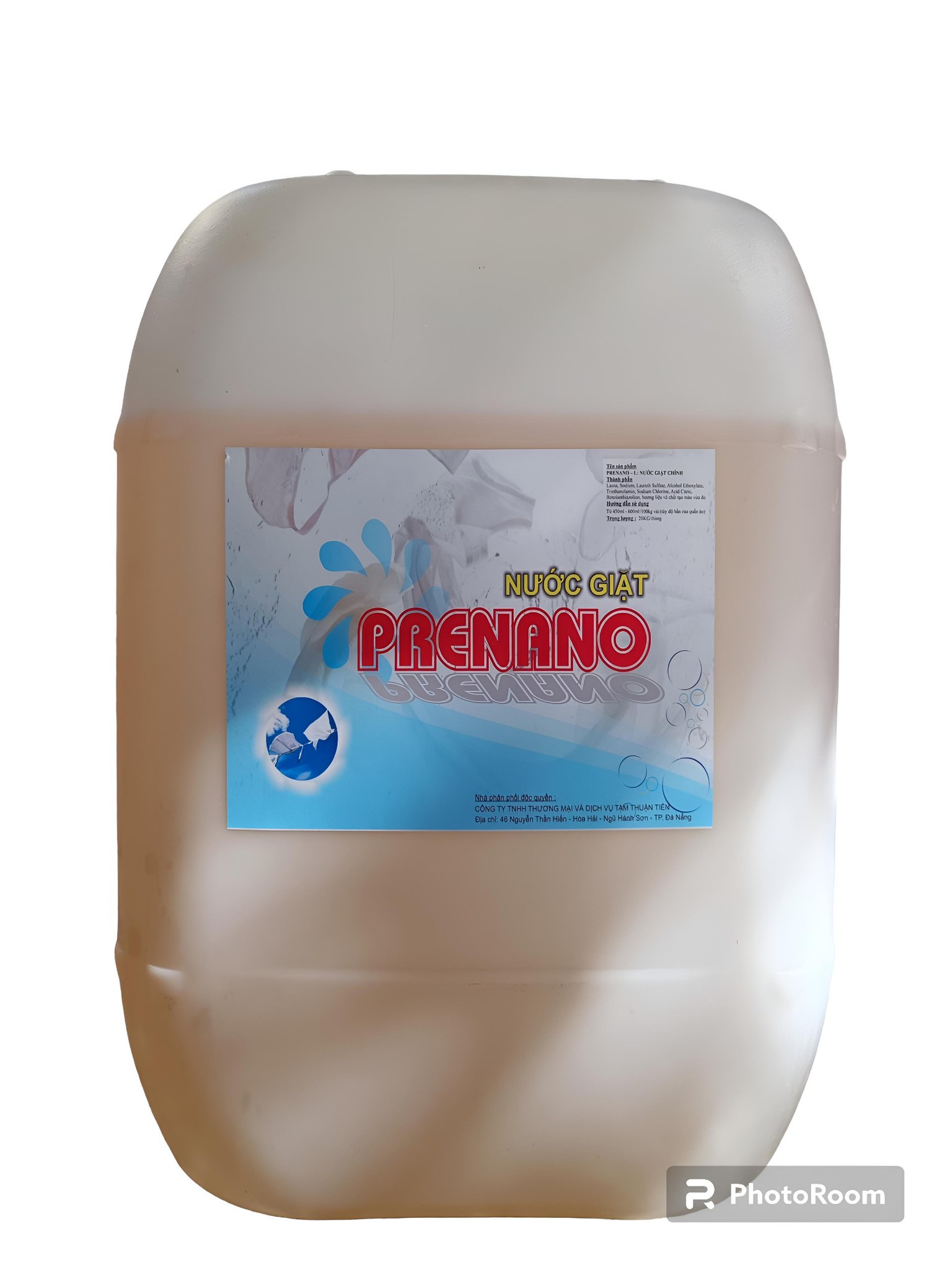 Nước giặt  công nghiệp dành riêng  cho máy giặt gia đình